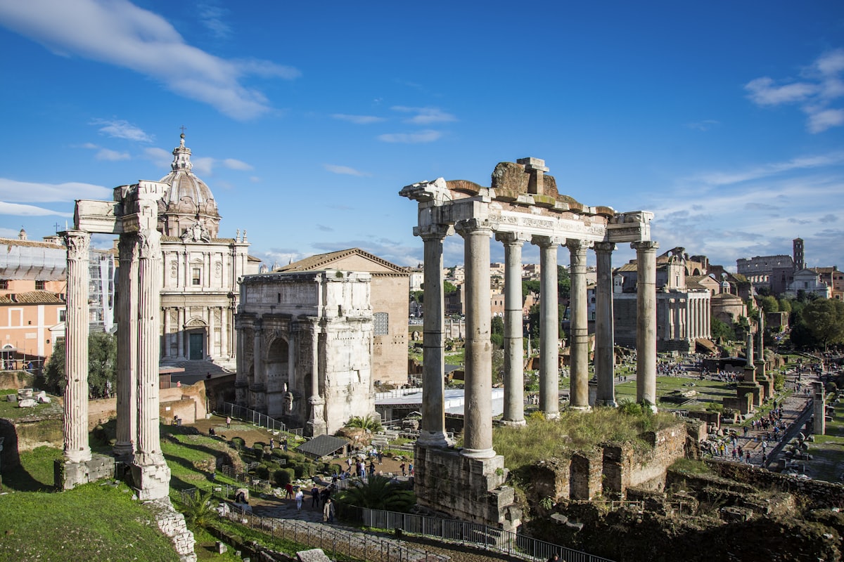Domus Augustana and the stadium